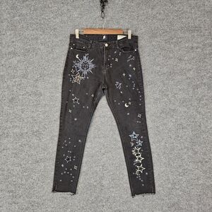 Starry Night‎ Embellished Skinny Jeans